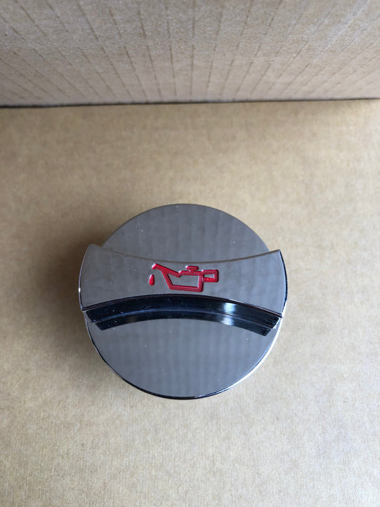 Installed view - Holden Commodore VN VP VS VR Premium Billet Engine Oil Cap – OEM Fitment & Chrome Finish