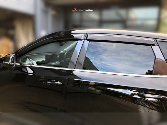 Installed view - GWM Haval Jolion Weather Shields 2020-On - HIC Premium