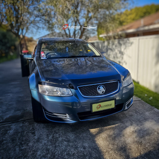 Installed view - Holden Commodore VE Bonnet Protector - HIC Premium