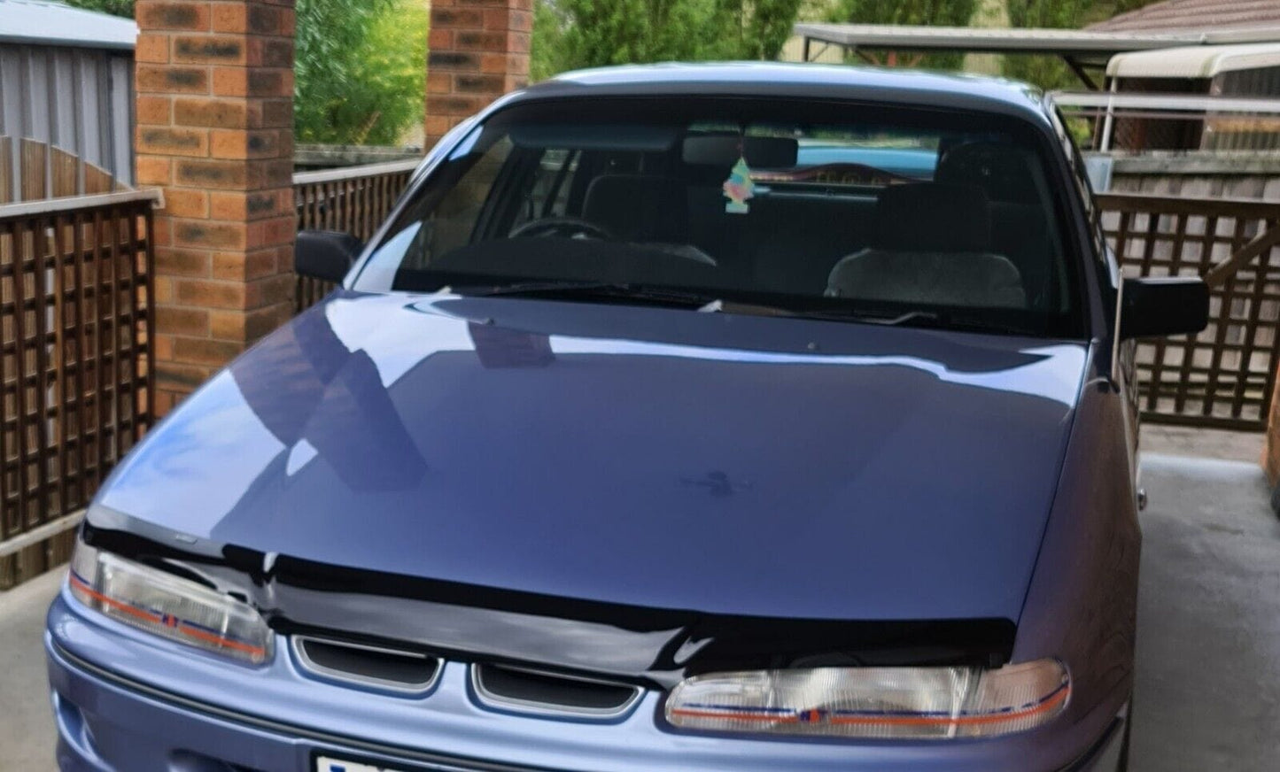 Installed view - HSV Holden Commodore VR VS Bonnet Protector - HIC Premium