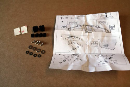 Installed view - Nissan Patrol GU Y61 Bonnet Protector 2004-2010 - HIC Premium