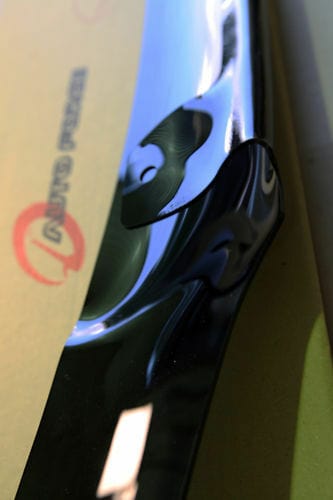 Installed view - Nissan Patrol GU Y61 Bonnet Protector 2004-2010 - HIC Premium