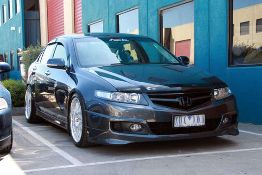 Installed view - Honda Accord Euro CL9 Bonnet Protector 2005-2008 - HIC Premium