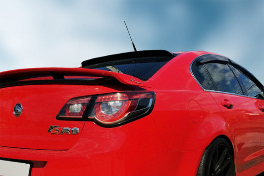 Installed view - Holden Commodore VE VF Sedan Rear Roof Spoiler - HIC Premium