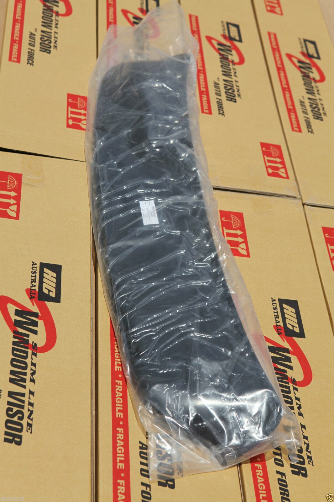 Installed view - Honda Civic EM1 Coupe Rear Roof Spoiler 1997-2000 - HIC Premium