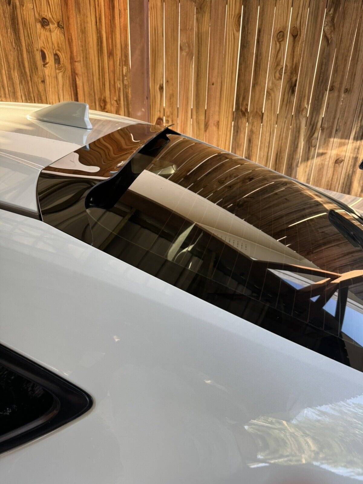Installed view - Subaru BRZ Toyota 86 Rear Roof Spoiler - HIC Premium