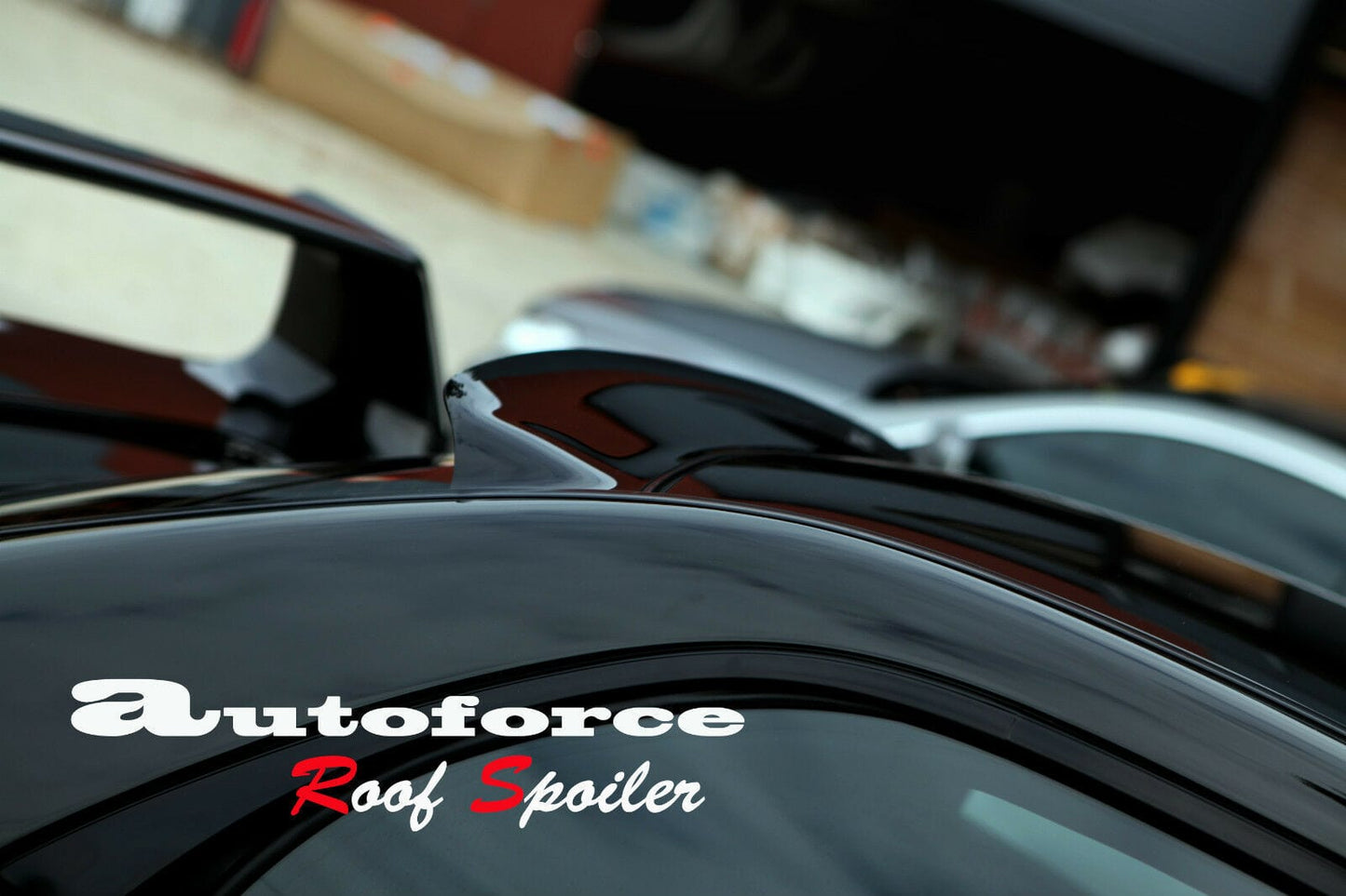 Installed view - Subaru Impreza WRX STI GDB Sedan Rear Roof Spoiler 2002-2007 - HIC