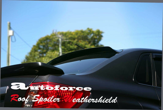 Installed view - Subaru Impreza WRX STI GRB Sedan Rear Roof Spoiler 2008-2014 - HIC