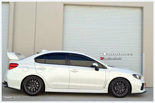 Installed view - Subaru Impreza WRX STI V1 Sedan Rear Roof Spoiler 2015-On - HIC