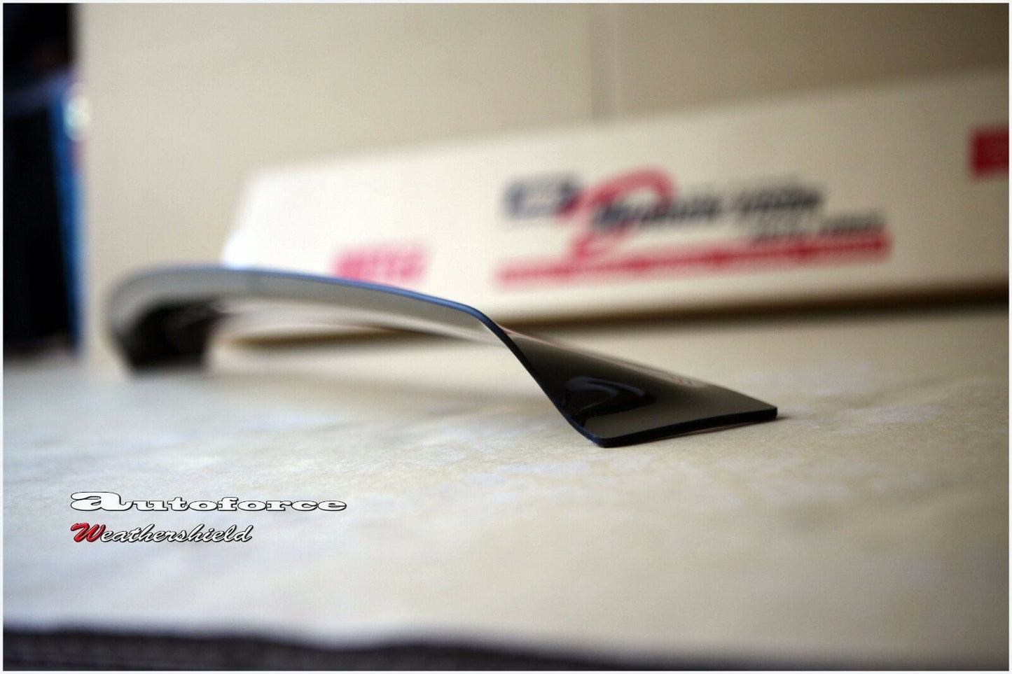 Installed view - Subaru Impreza WRX STI V1 Sedan Rear Roof Spoiler 2015-On - HIC