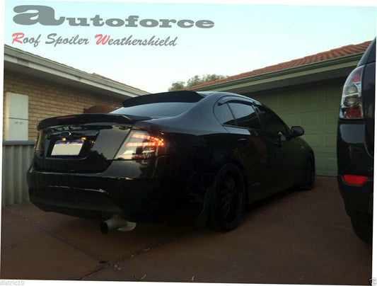Installed view - Ford Falcon FG Rear Roof Spoiler - HIC Premium
