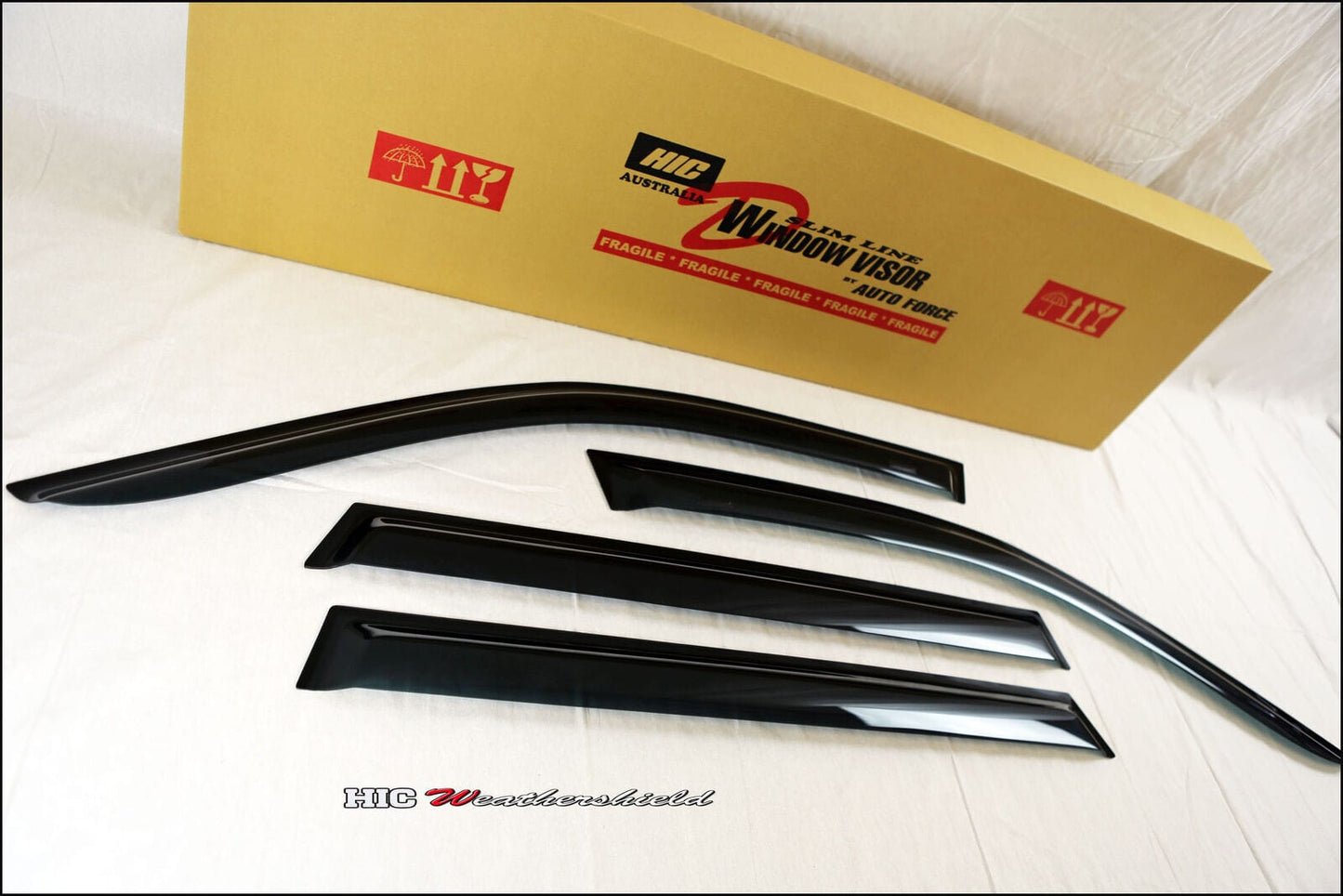 Installed view - BMW X5 F15 Wagon Weather Shields 2014-2018 - HIC Premium