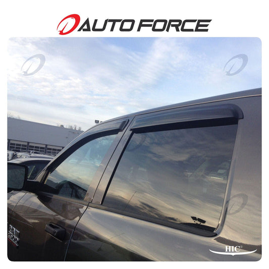 Installed view - Dodge Ram 1500 DS Series Weather Shields 2009-2018 Crew Cab - HIC