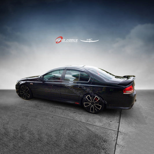 Installed view - Ford Falcon BA BF AU Sedan Weather Shields - HIC Premium