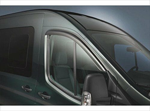 Installed view - Ford Transit Van Weather Shields 2014-On - HIC Premium