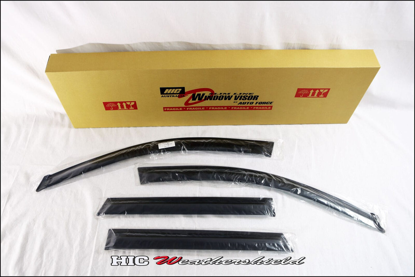 Installed view - GWM Haval H6 Weather Shields 2021-On - HIC Premium