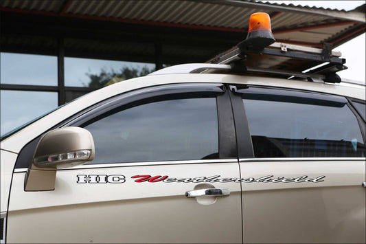 Installed view - Holden Captiva CG Weather Shields 2007-2018 - HIC Premium