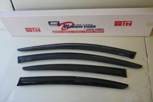 Installed view - Holden Commodore ZB Weather Shields - HIC Premium