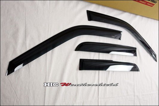 Installed view - Holden Cruze YG Weather Shields 2001-2006 - HIC Premium