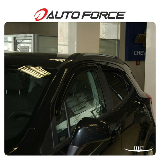 Installed view - Holden Trax TJ Weather Shields 2012-2020 - HIC Premium