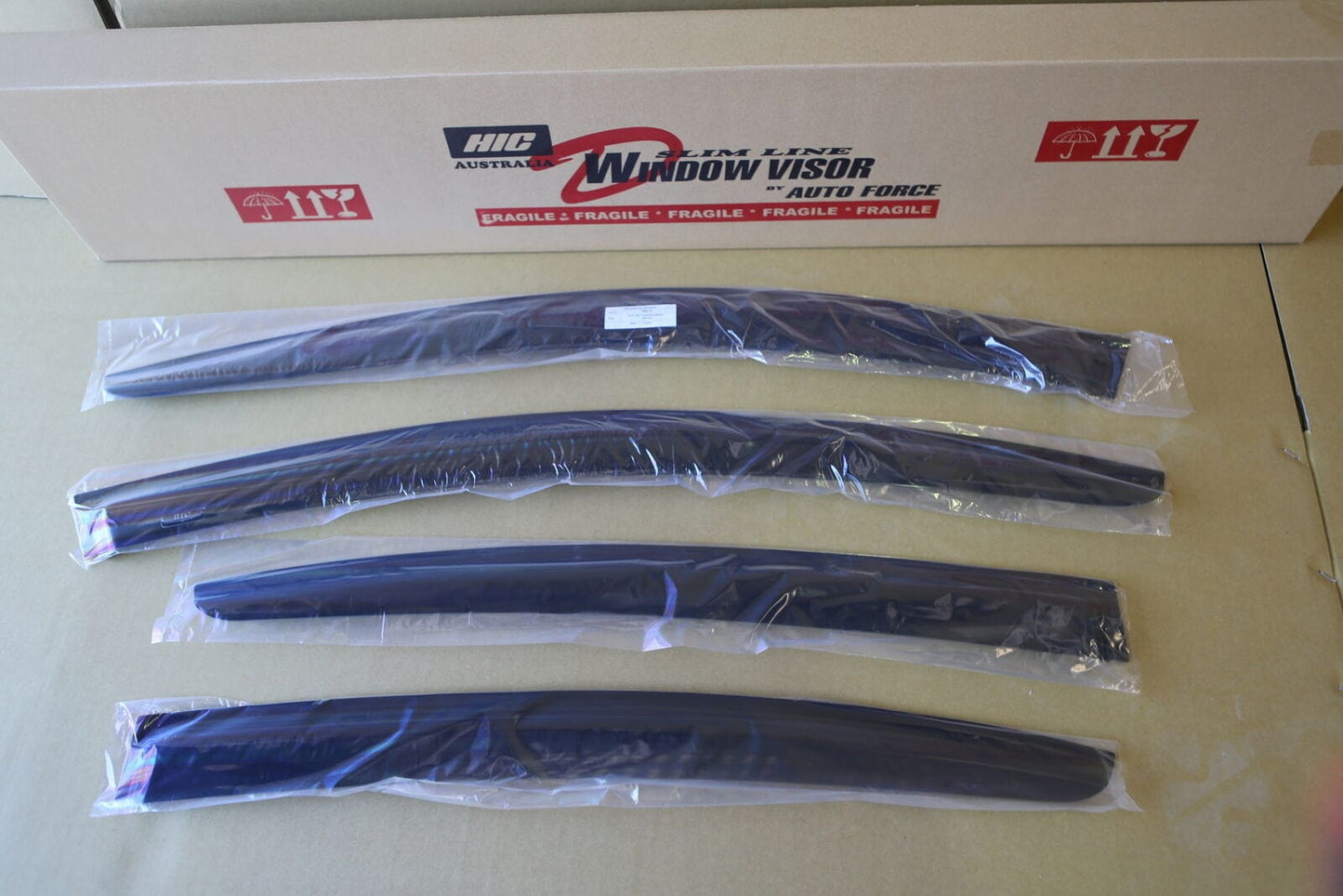 Installed view - Holden WM Caprice Weather Shields - HIC Premium