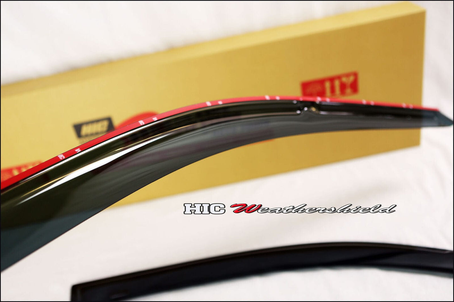 Installed view - Honda Civic EG Hatch Weather Shields 1992-1996 - HIC Premium