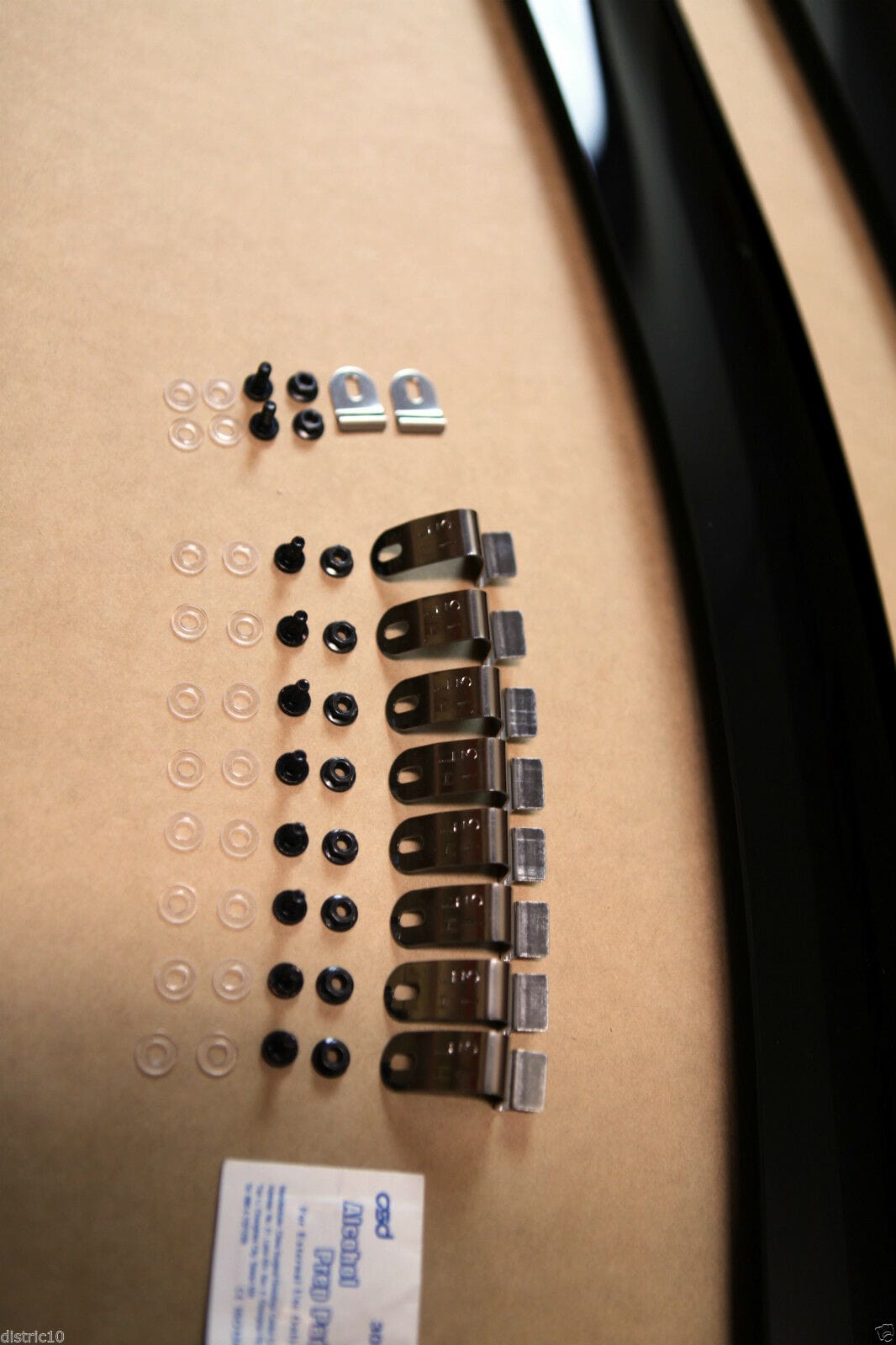 Installed view - HSV VT VX VY VZ Performance Weather Shields - Front Set -HIC Premium