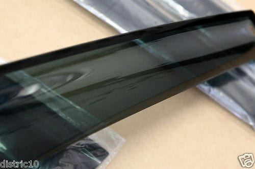 Installed view - Hyundai Getz 5 Door Weather Shields 2002-2011 - HIC Premium