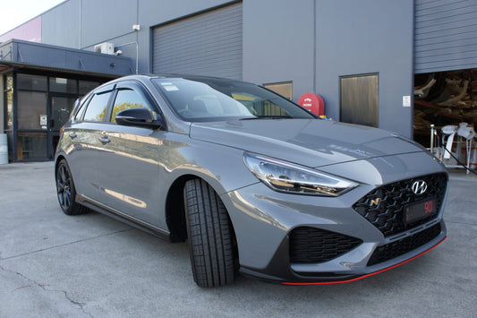 Installed view - Hyundai i30 PD Hatch Weather Shields 2018 On - HIC Premium