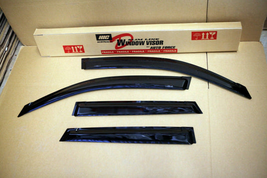 Installed view - Hyundai Tucson TL SUV Weather Shields - HIC Premium