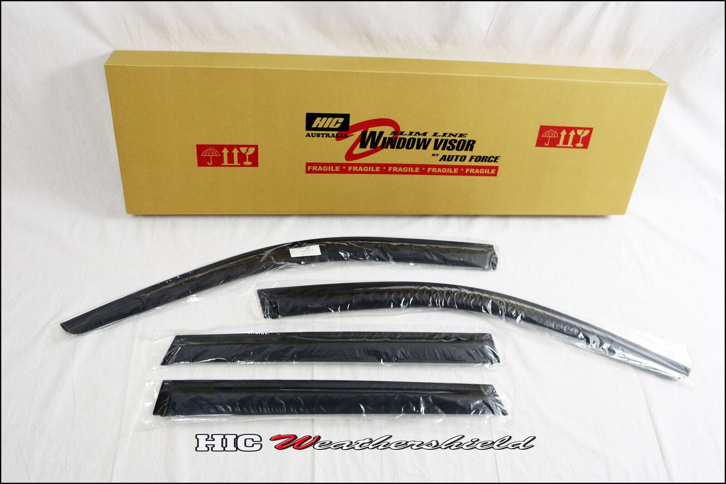 Installed view - Jeep Grand Cherokee WK2 Weather Shields 2011-2022 - HIC Premium