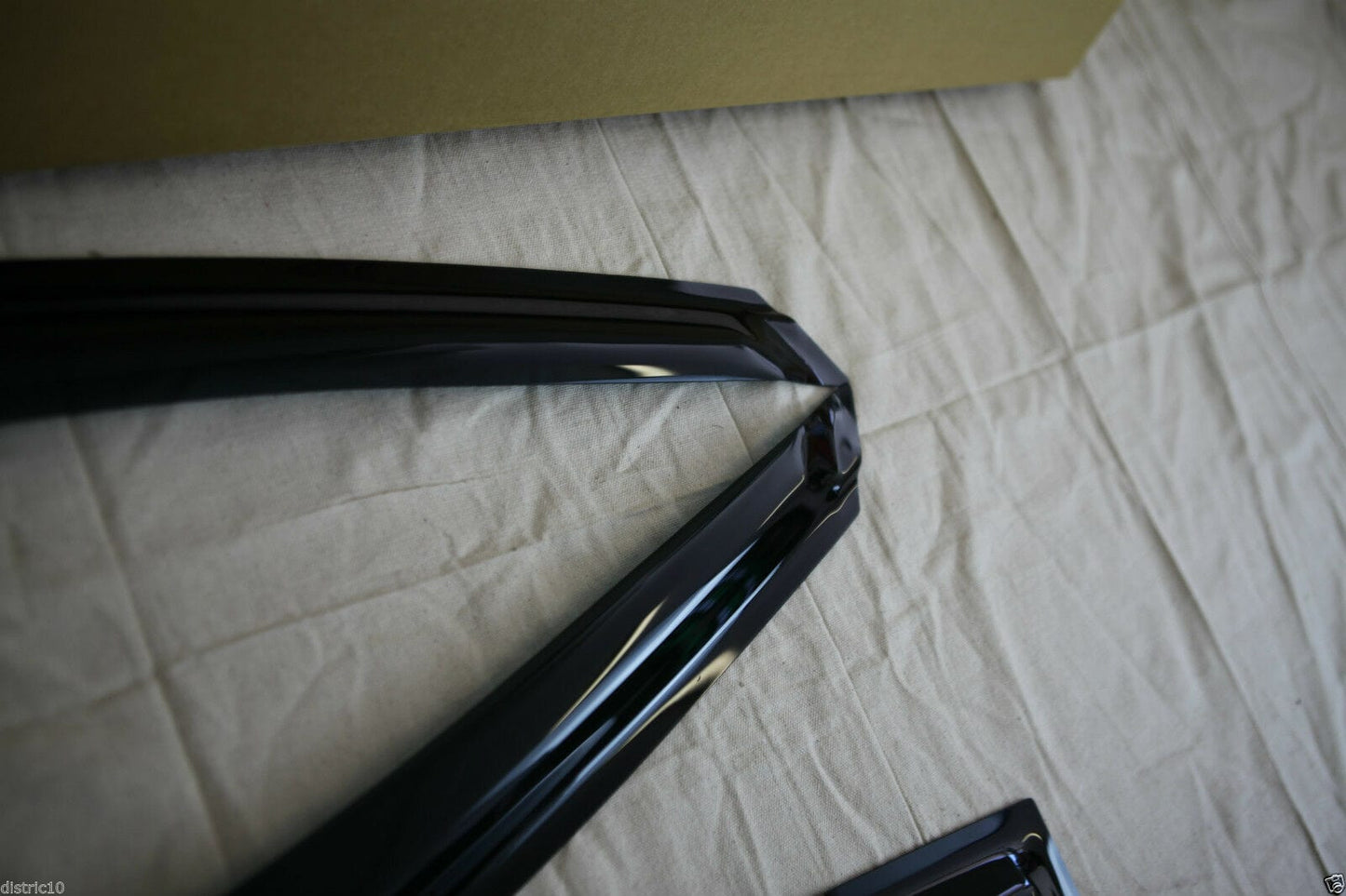 Installed view - Lexus IS250 IS350 Weather Shields 2006-2012 - HIC Premium