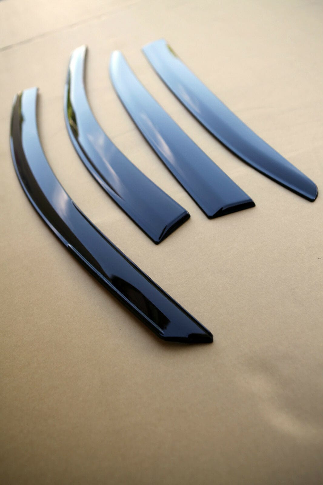 Installed view - Mazda 3 BP Hatch Weather Shields 2019-On - HIC Premium