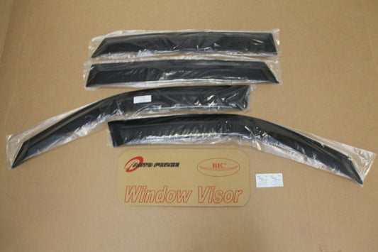 Installed view - Mercedes-Benz ML 270 320 350 430 500 ML55 W163 Weather Shields - HIC
