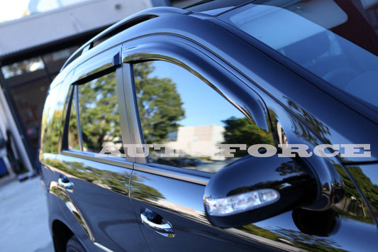 Installed view - Mercedes-Benz ML 280 300 320 W164 Weather Shields 2005-2011 - HIC