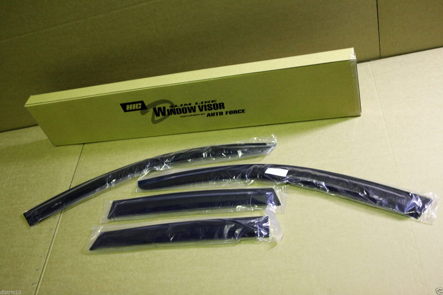 Installed view - Mitsubishi Challenger Weather Shields 1997-2005 - HIC Premium