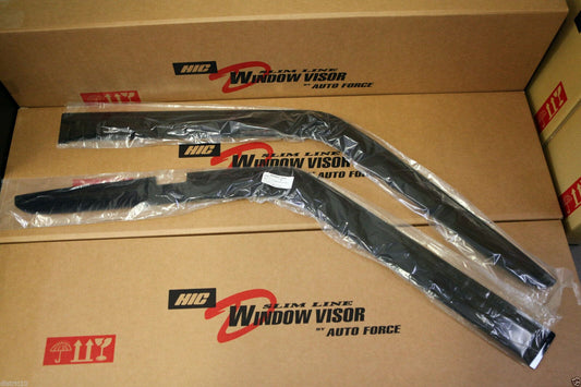 Installed view - Mitsubishi Delica Weather Shields 1986-1994 - HIC Premium