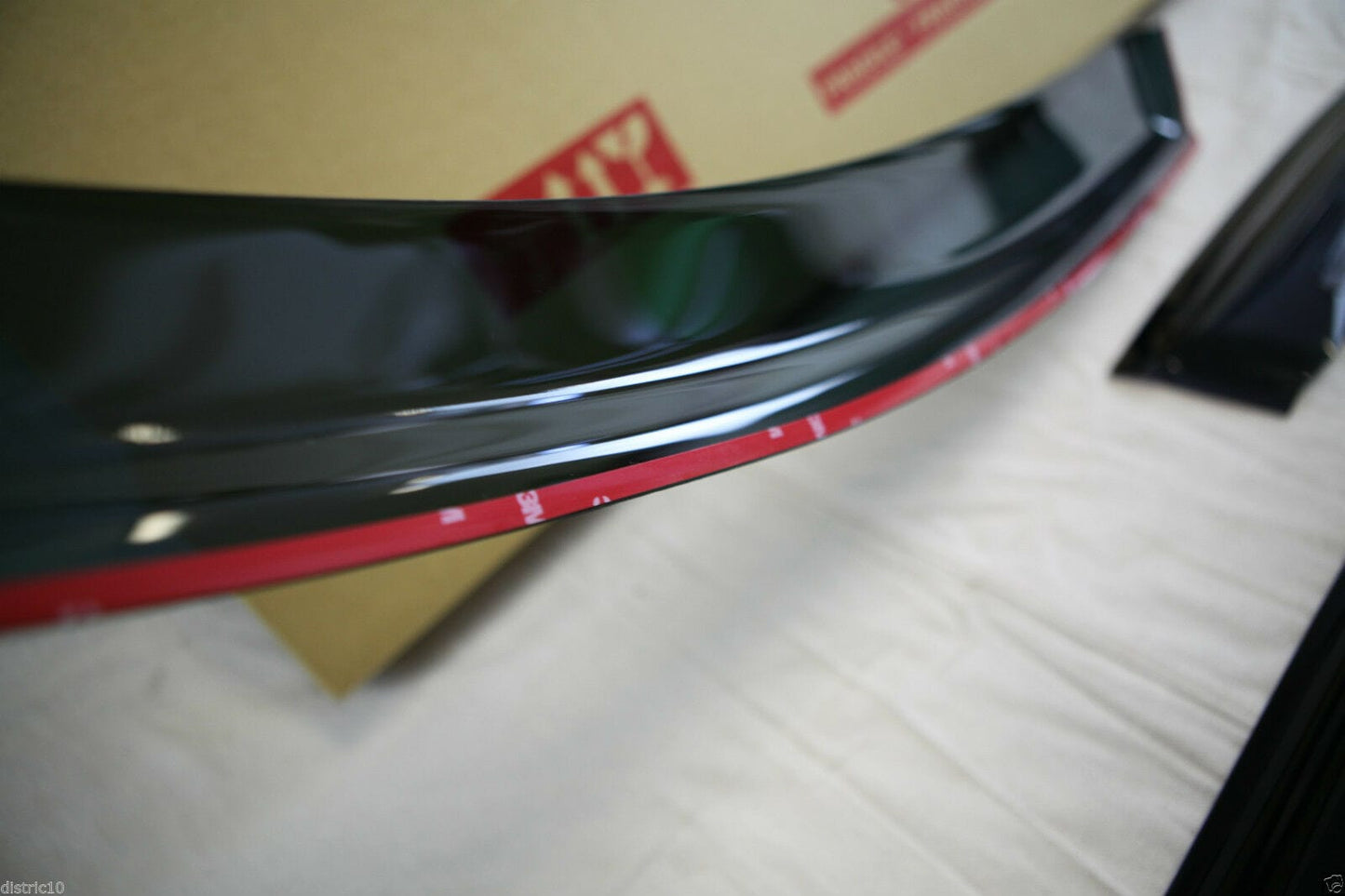 Installed view - Mitsubishi Triton MQ MR Weather Shields 2015-2024 Dual Cab - HIC