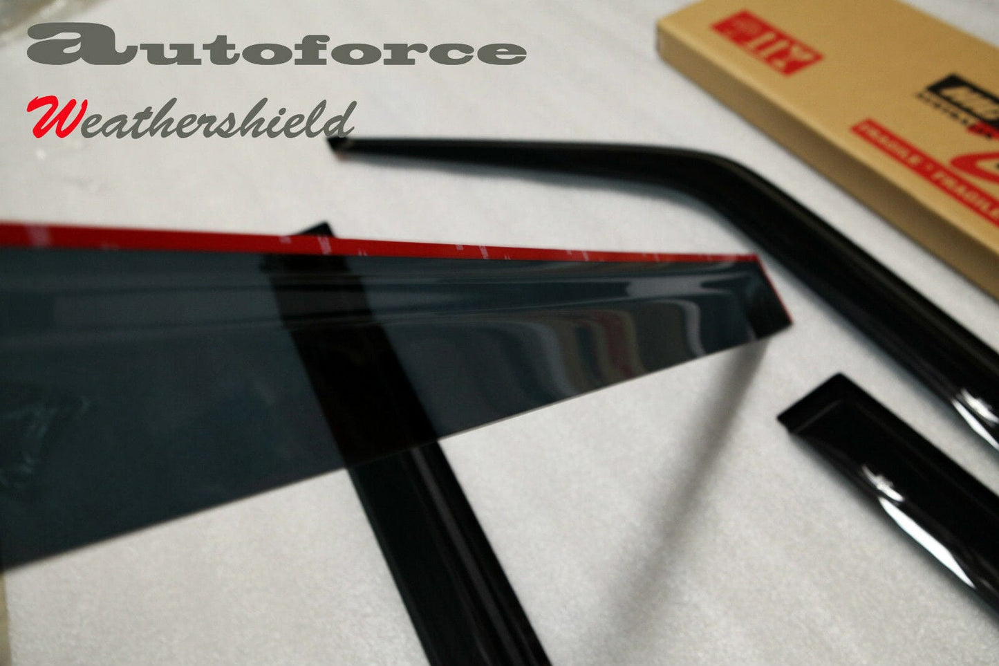 Installed view - Nissan Patrol GQ Wagon Weather Shields 1987-1997 - HIC Premium