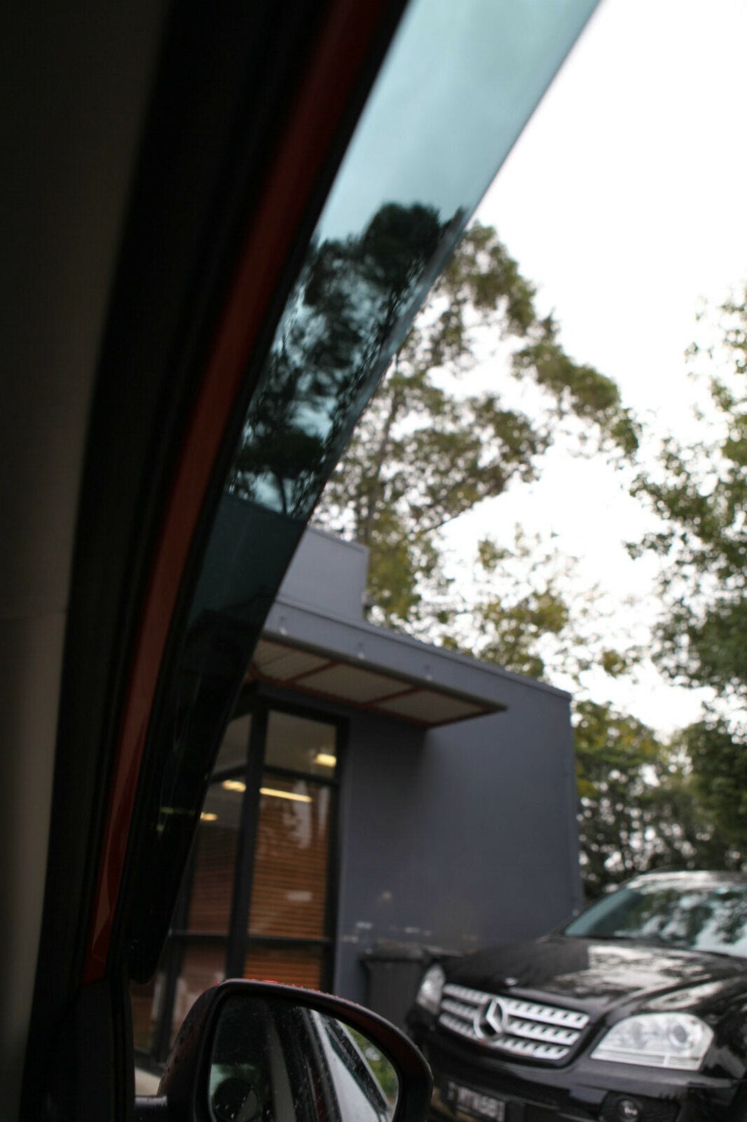 Installed view - Nissan Patrol Y62 Weather Shields 2013-2023 - HIC Premium