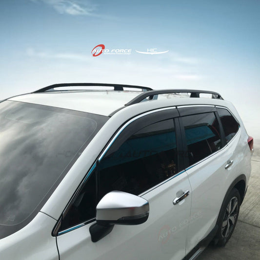 Installed view - Subaru Forester SK Weather Shields 2018-On - HIC Premium