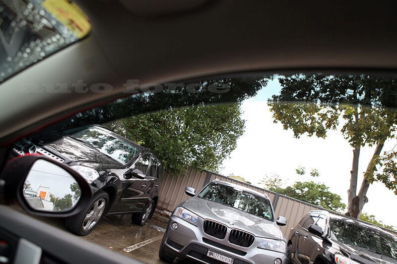 Installed view - Suzuki Grand Vitara Weather Shields 2005-2018 - HIC Premium