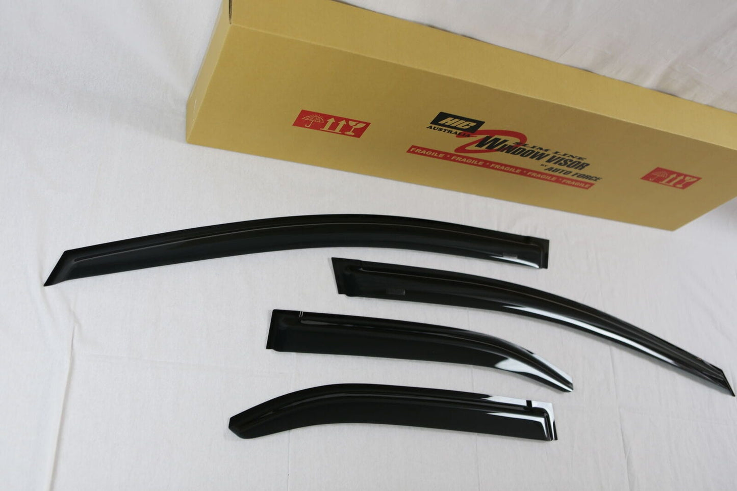 Installed view - Toyota Aurion Sportivo Weather Shields 2012-2017 - HIC Premium