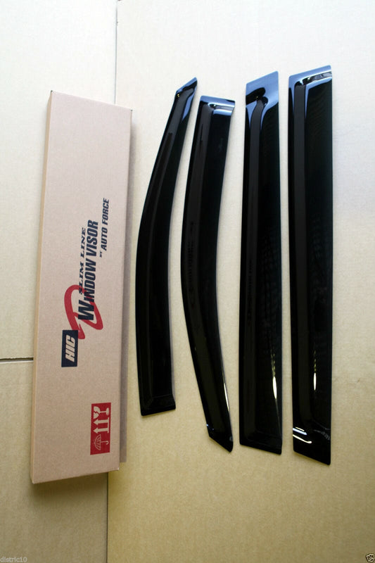 Installed view - Toyota Tarago Weather Shields 2006-2022 - HIC Premium