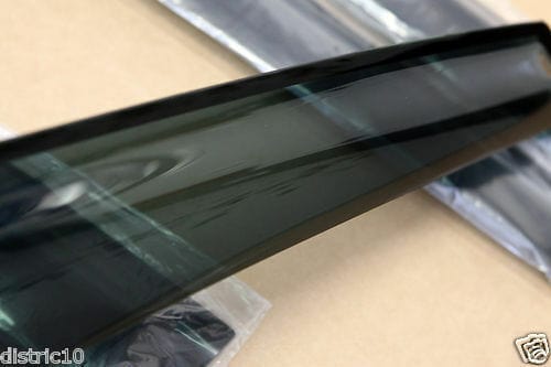 Installed view - Volkswagen Amarok Ute Weather Shields 2009-2022 - HIC Premium