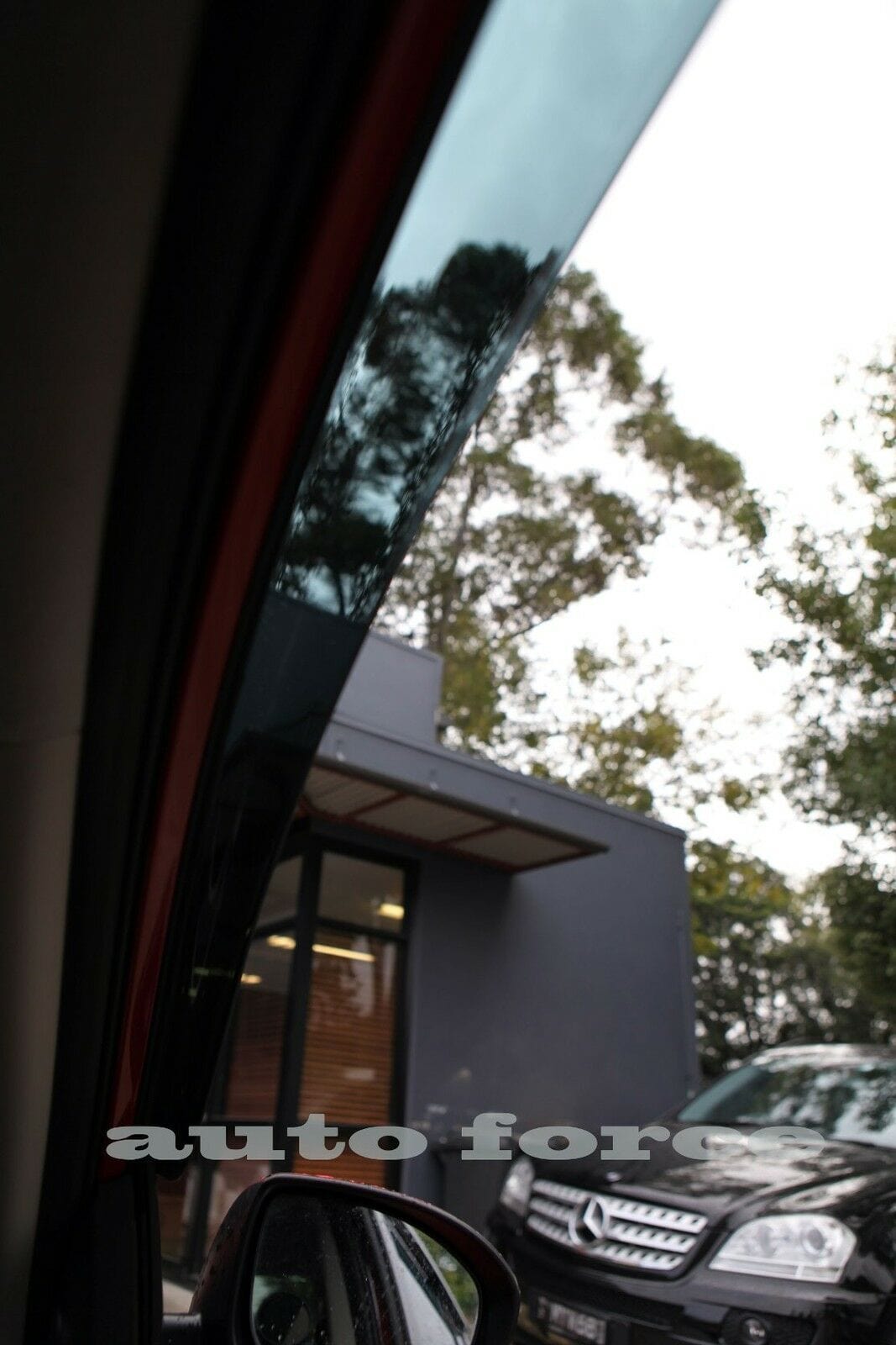 Installed view - Volkswagen Golf MK4 Hatch Weather Shields 1999-2005 - HIC Premium