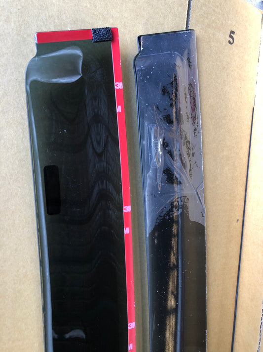 Installed view - Holden Commodore ZB Weather Shields - HIC Premium