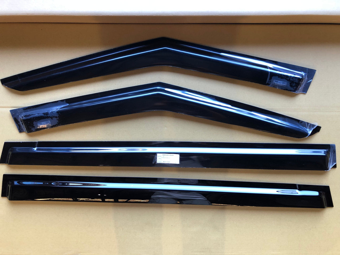 Installed view - Kia Carnival KA4 Weather Shields 2021-On - HIC Premium