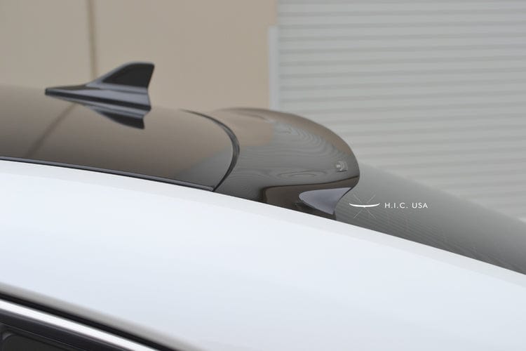 Installed view - Lexus IS250 IS300 IS350 Rear Roof Spoiler 2006-2012 - HIC Premium