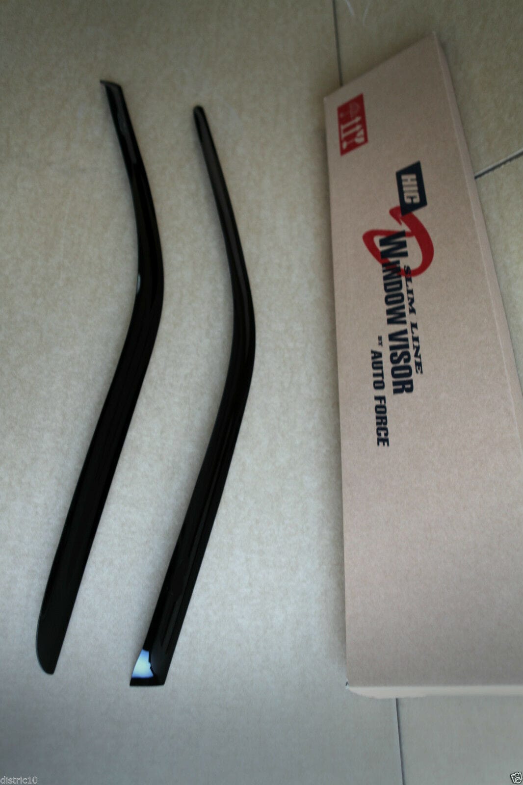 Installed view - Nissan Skyline R32 Coupe Weather Shields - HIC Premium